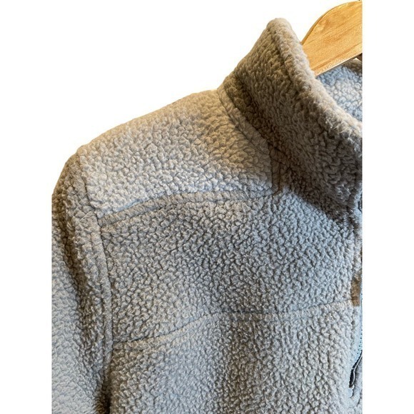 Vineyard Vines Sherpa Pullover Shep Shirt Harbor Grey, 1/4 Zip Jacket Small - Picture 11 of 11